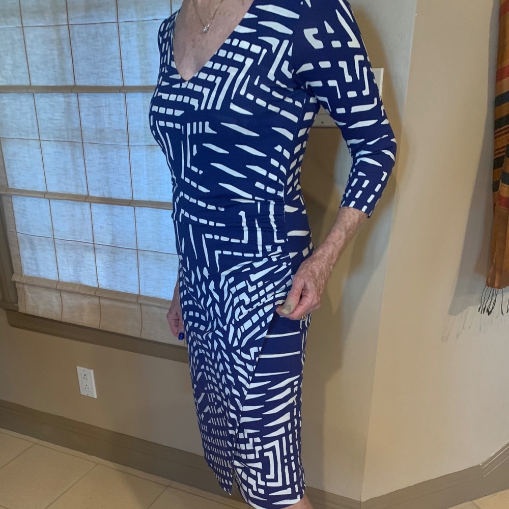 Pure Collection size US 6.  Blue and white